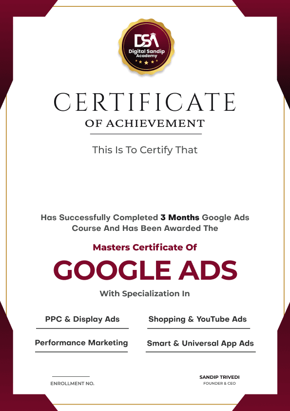 Google Ads Certificate